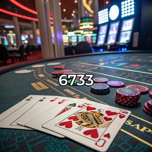 6733