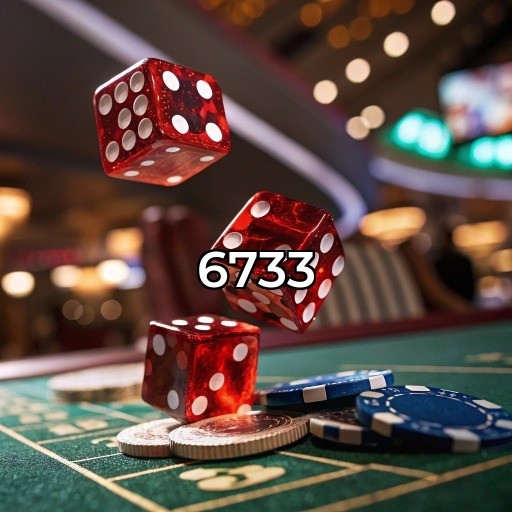 6733